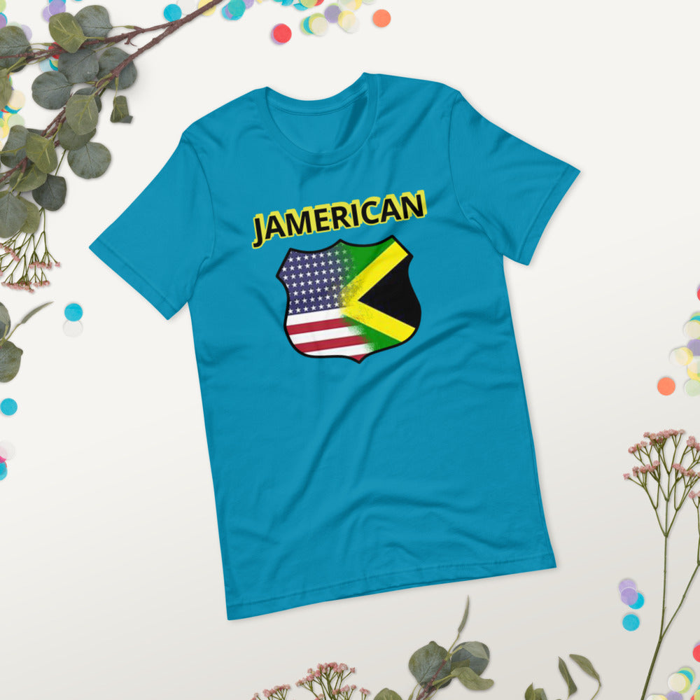 Jamerican Short-Sleeve Unisex T-Shirt