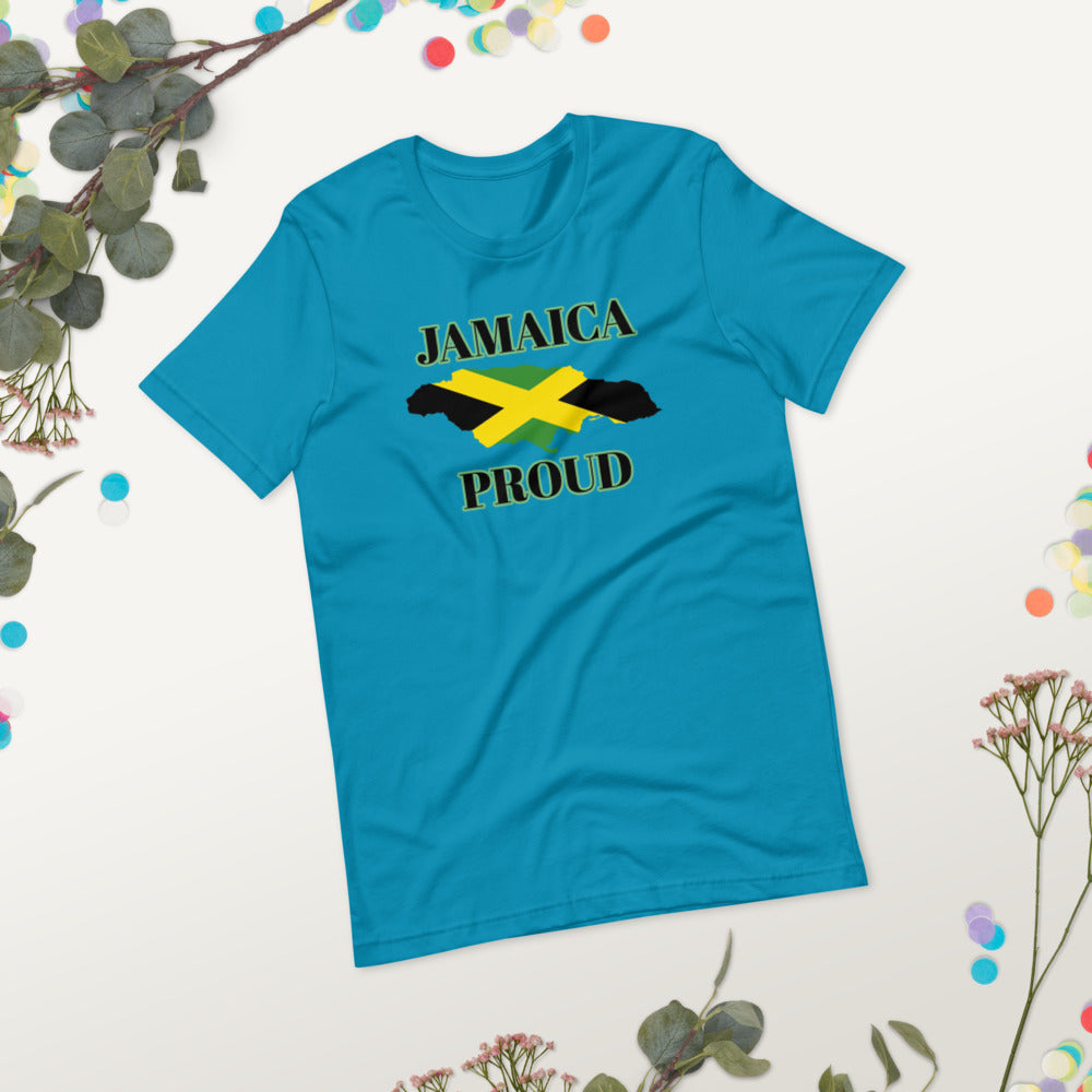 Jamaica Proud Short-Sleeve Unisex T-Shirt