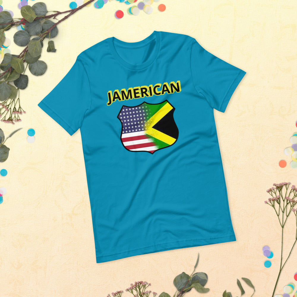 Jamerican Short-Sleeve Unisex T-Shirt