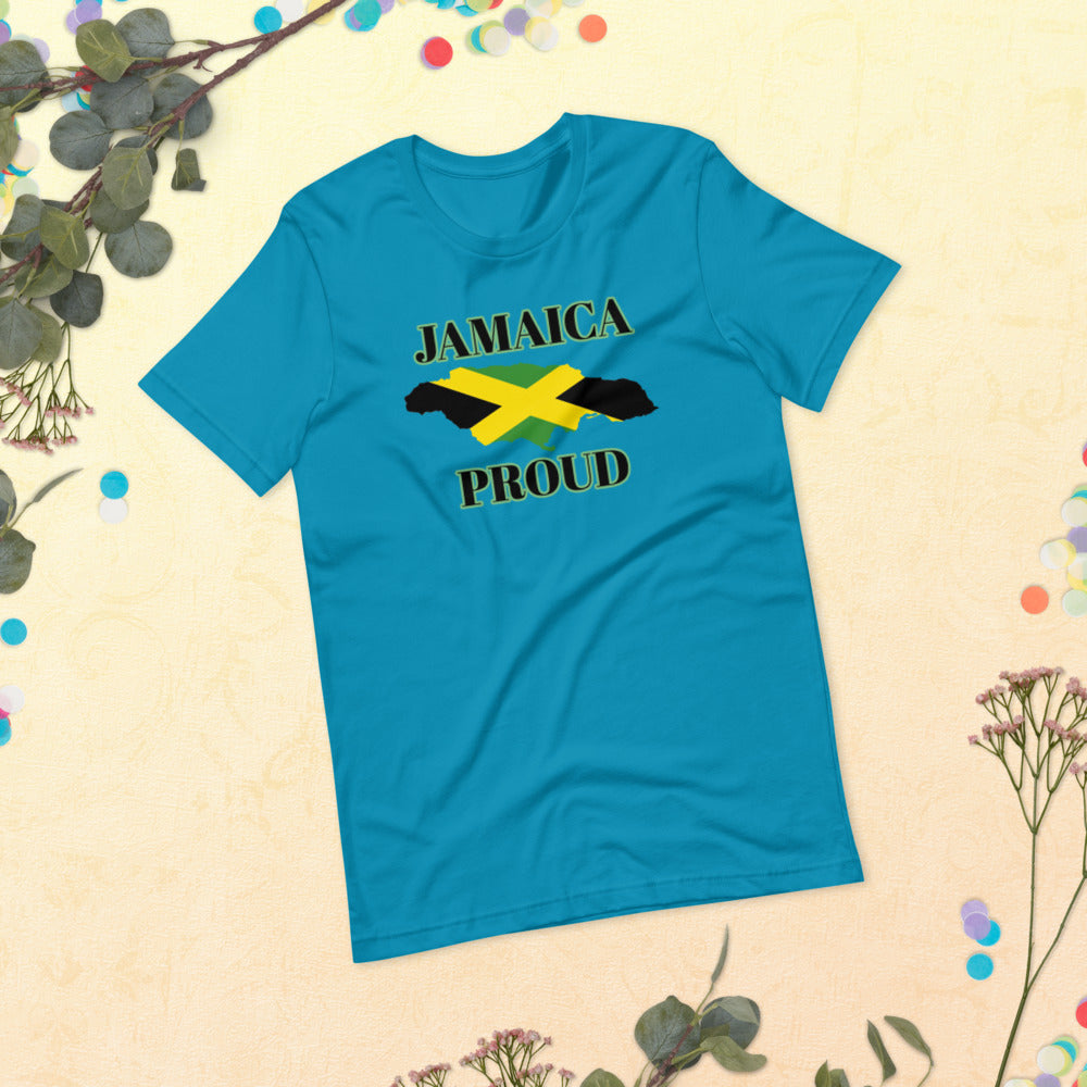 Jamaica Proud Short-Sleeve Unisex T-Shirt