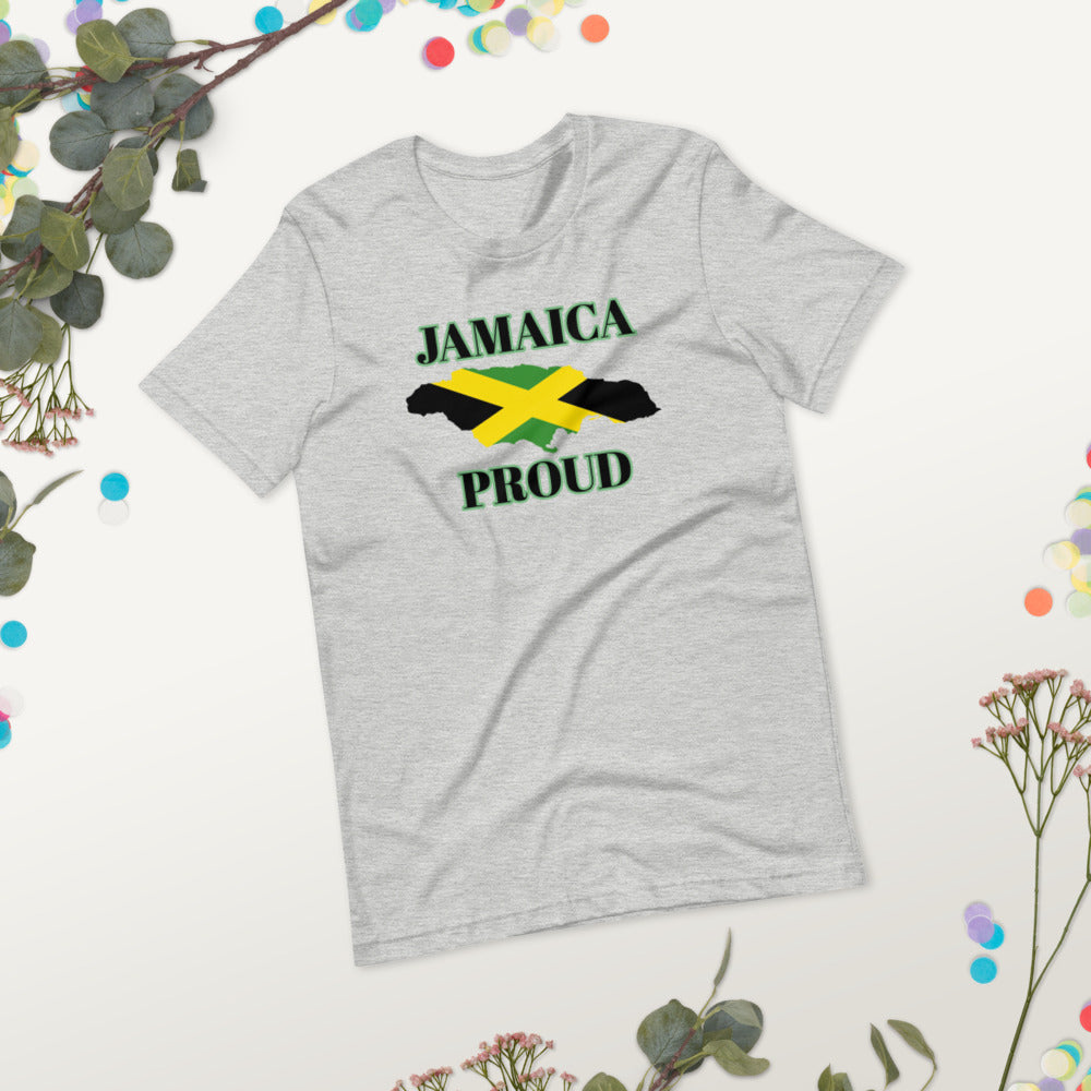 Jamaica Proud Short-Sleeve Unisex T-Shirt