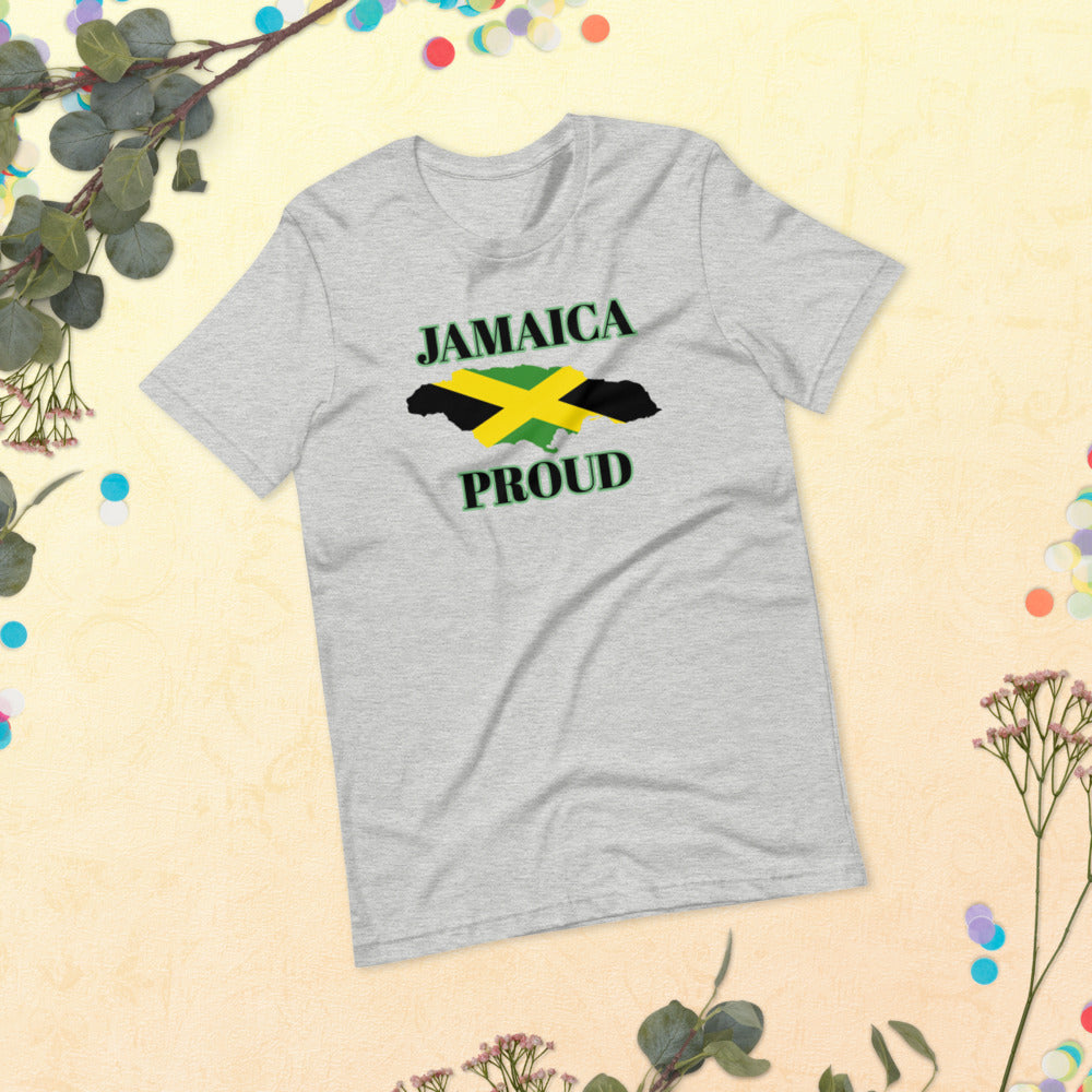 Jamaica Proud Short-Sleeve Unisex T-Shirt