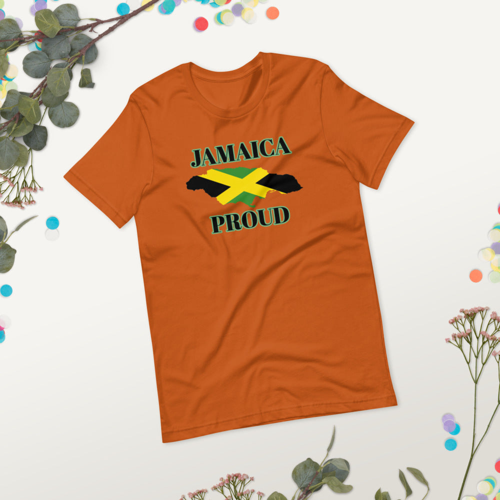 Jamaica Proud Short-Sleeve Unisex T-Shirt