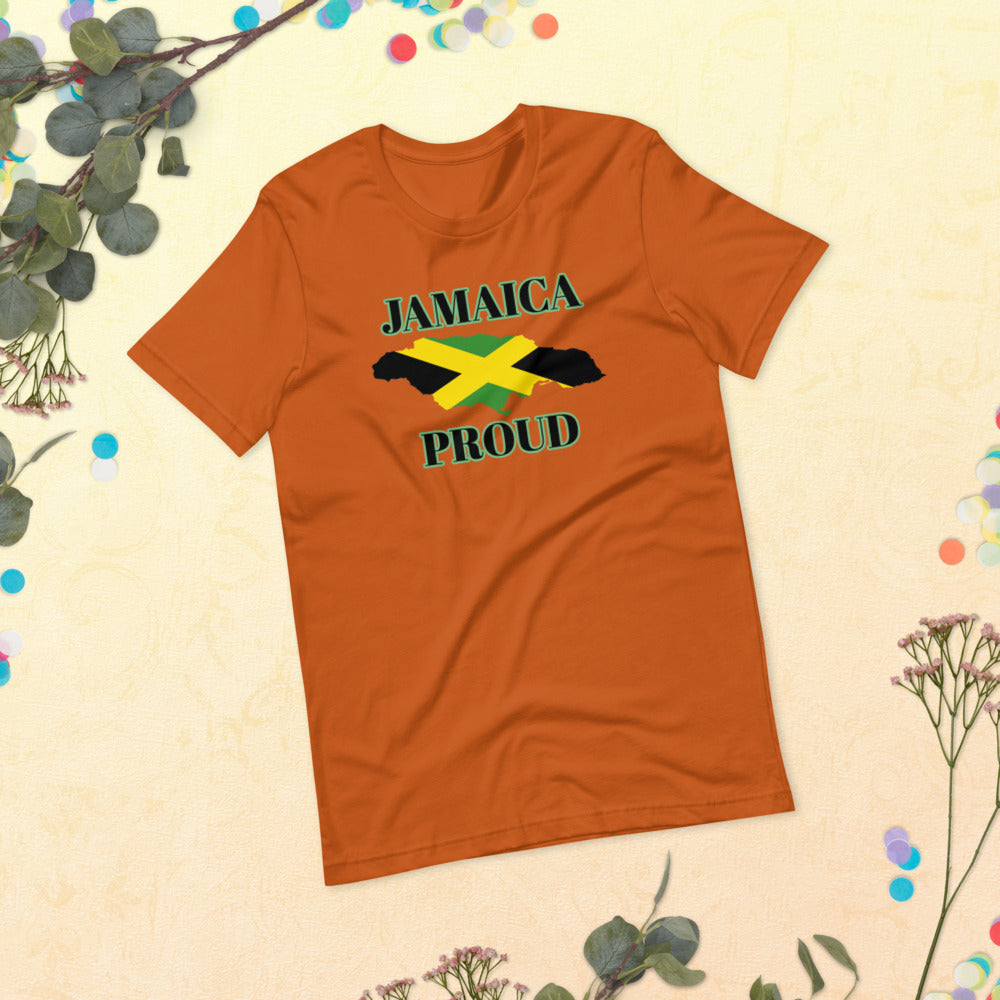 Jamaica Proud Short-Sleeve Unisex T-Shirt