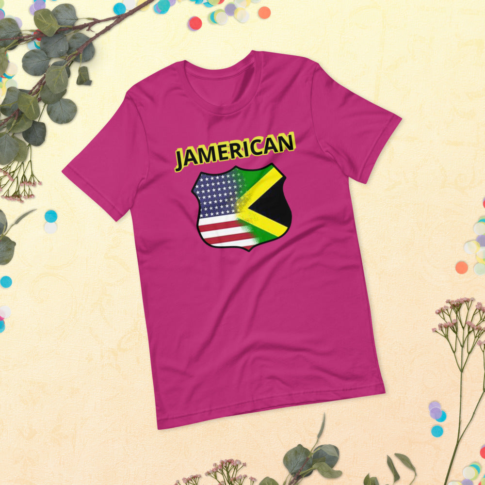 Jamerican Short-Sleeve Unisex T-Shirt