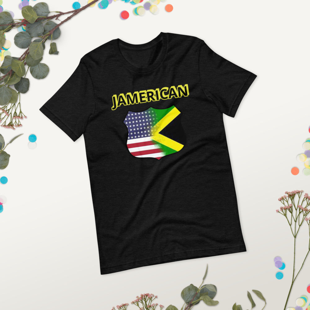 Jamerican Short-Sleeve Unisex T-Shirt