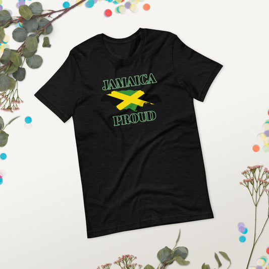 Jamaica Proud Short-Sleeve Unisex T-Shirt