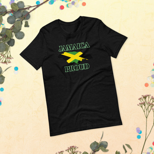 Jamaica Proud Short-Sleeve Unisex T-Shirt
