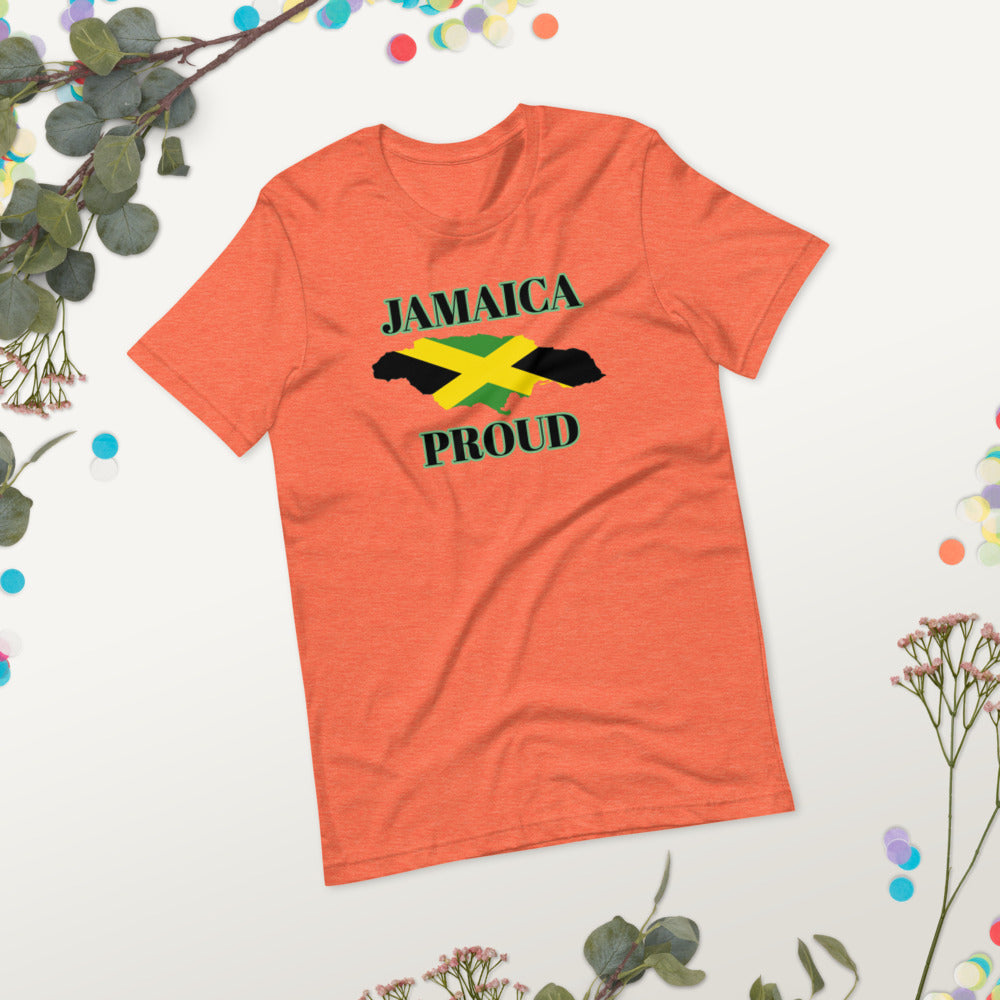 Jamaica Proud Short-Sleeve Unisex T-Shirt