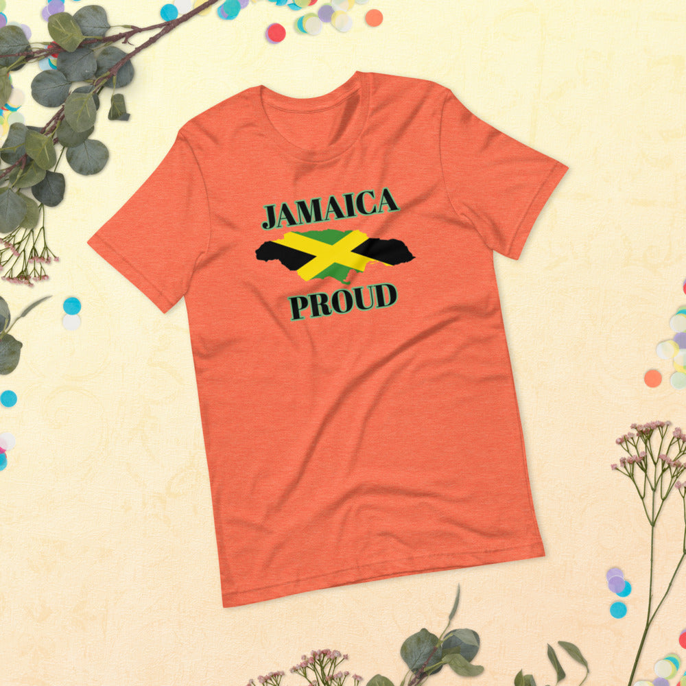 Jamaica Proud Short-Sleeve Unisex T-Shirt