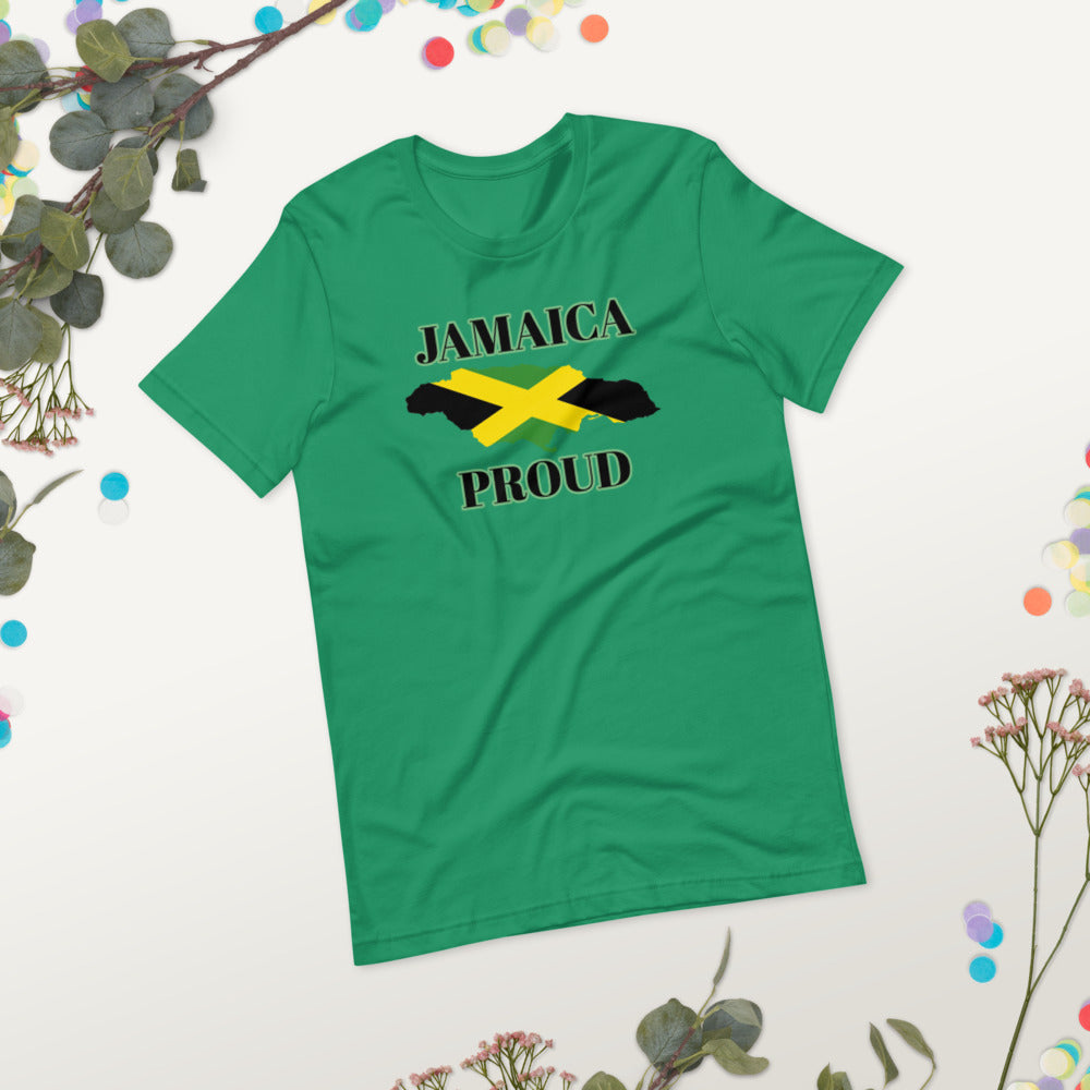 Jamaica Proud Short-Sleeve Unisex T-Shirt