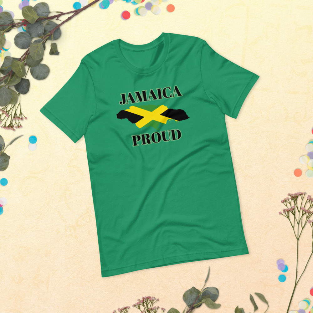 Jamaica Proud Short-Sleeve Unisex T-Shirt