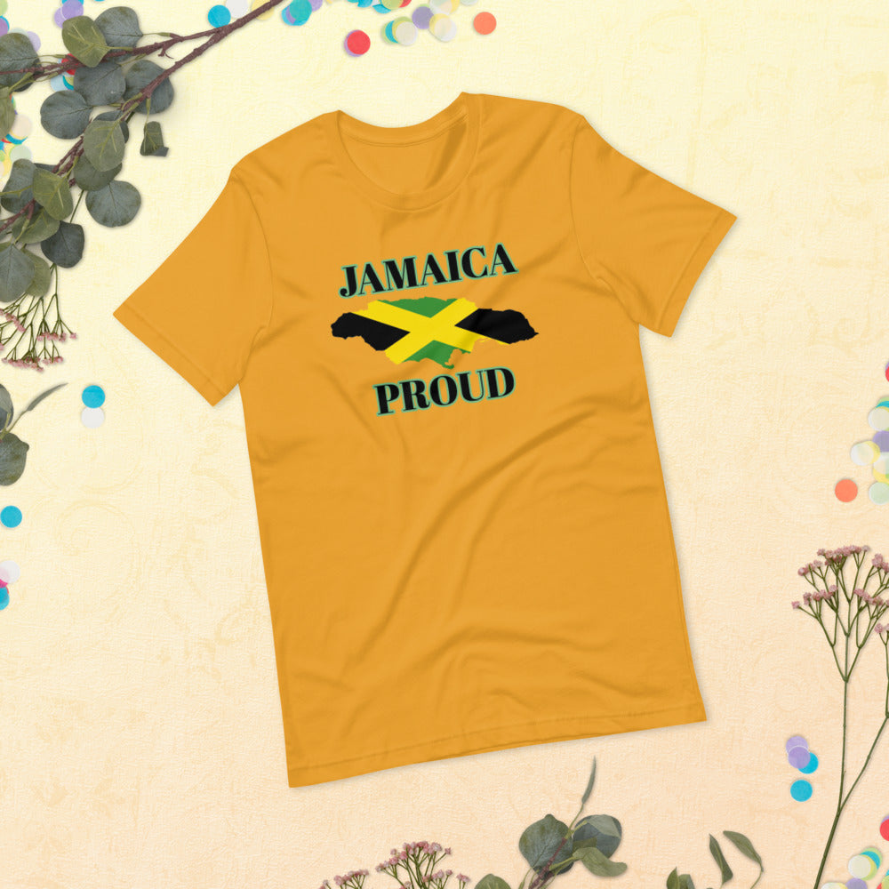 Jamaica Proud Short-Sleeve Unisex T-Shirt