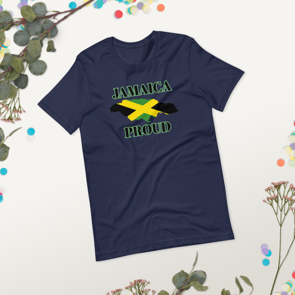 Jamaica Proud Short-Sleeve Unisex T-Shirt