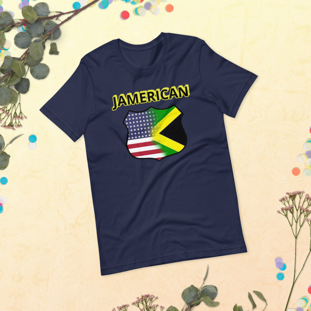 Jamerican Short-Sleeve Unisex T-Shirt