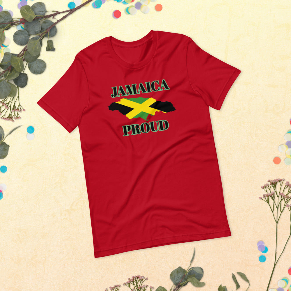 Jamaica Proud Short-Sleeve Unisex T-Shirt