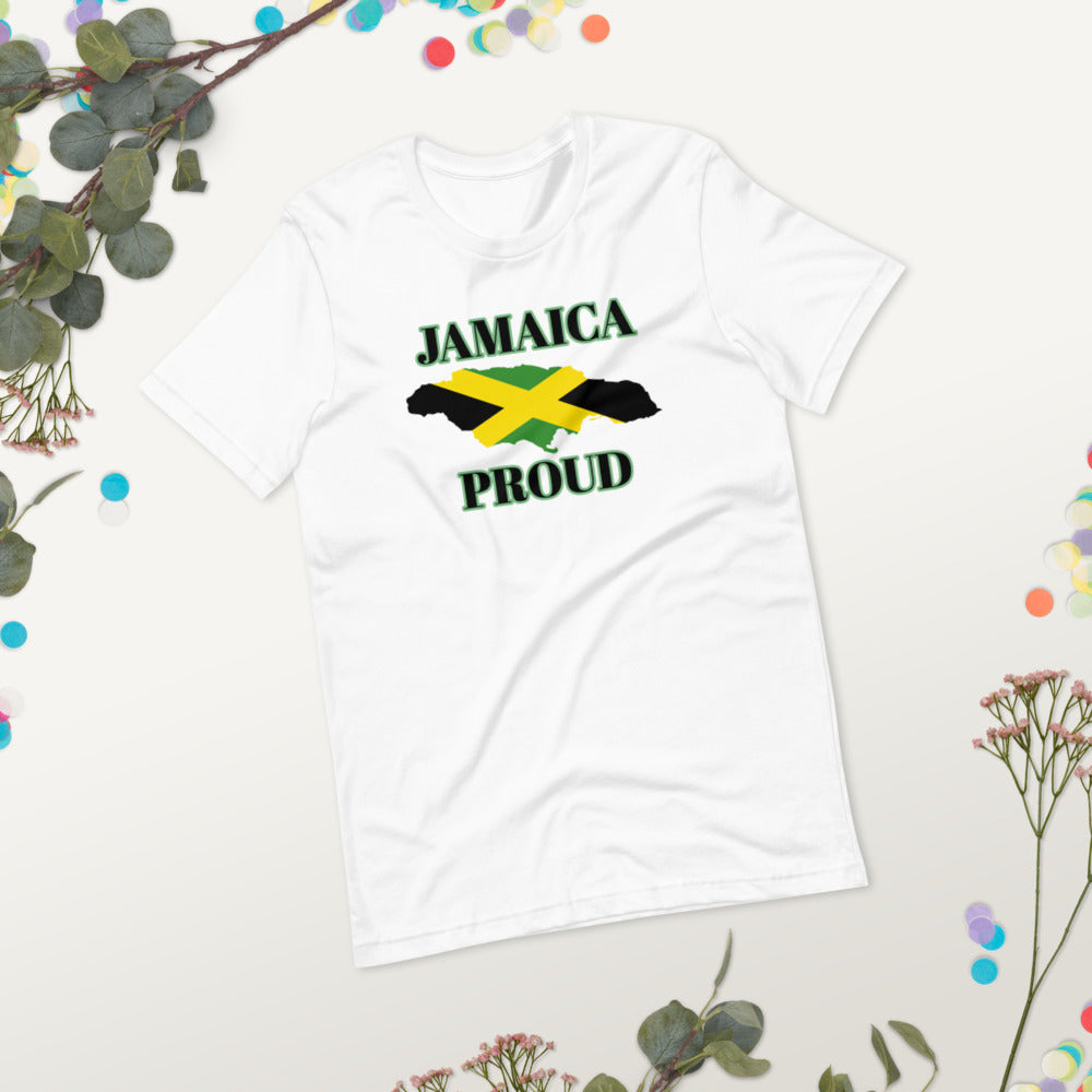 Jamaica Proud Short-Sleeve Unisex T-Shirt