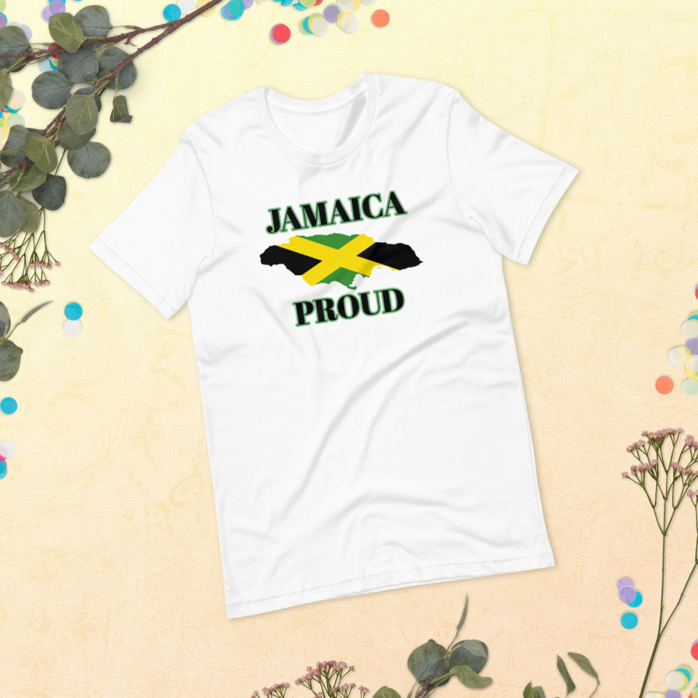 Jamaica Proud Short-Sleeve Unisex T-Shirt