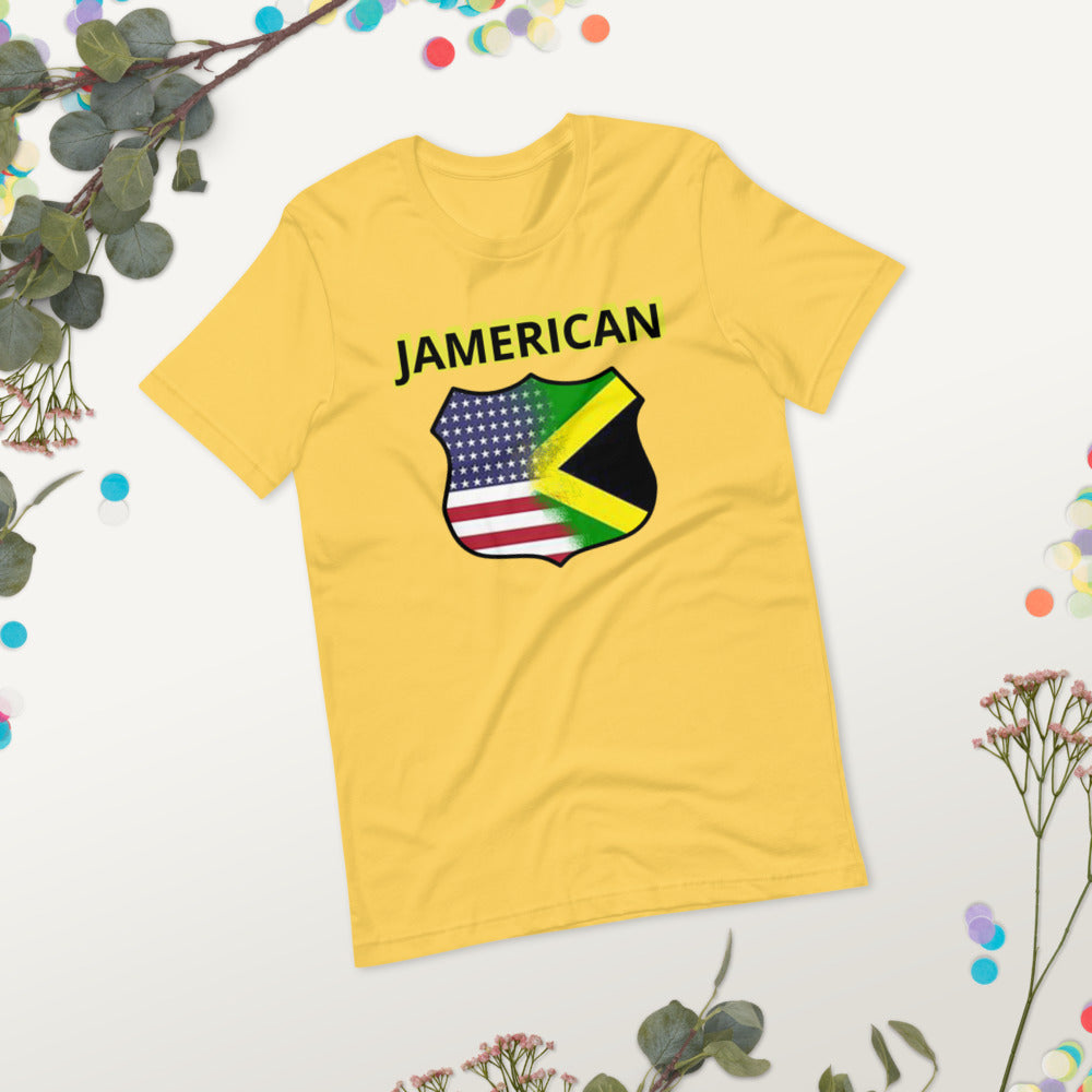 Jamerican Short-Sleeve Unisex T-Shirt