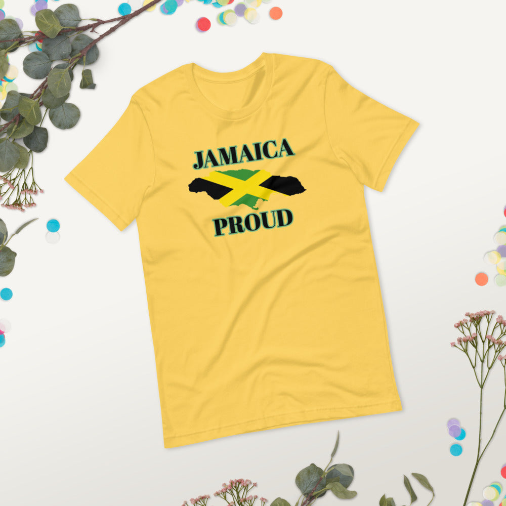 Jamaica Proud Short-Sleeve Unisex T-Shirt