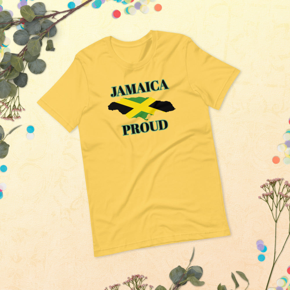 Jamaica Proud Short-Sleeve Unisex T-Shirt